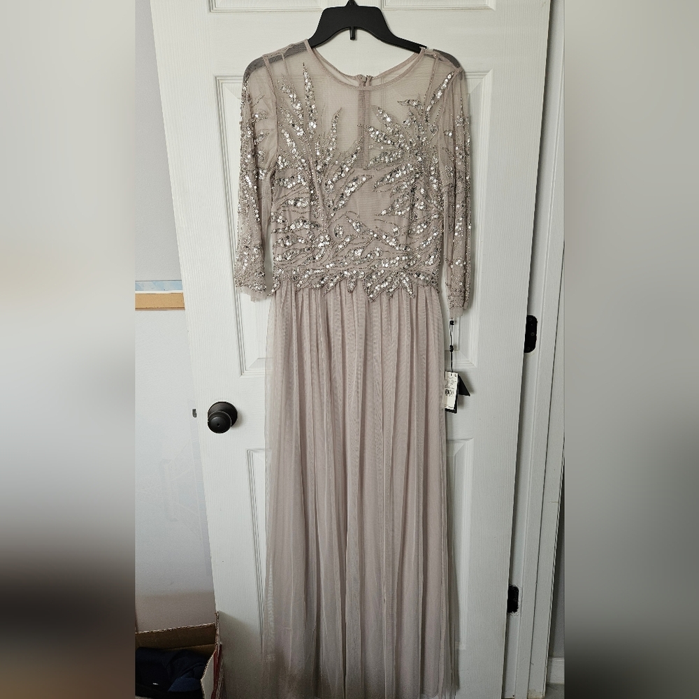 Adrianna Papell Embellished Gown